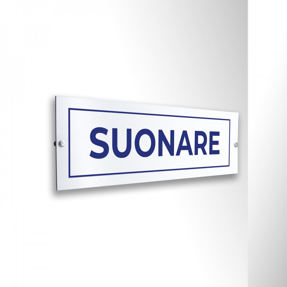 Suonare lungo v4 in alluminio composito da parete