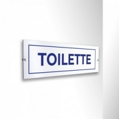 Toilette lungo v4 in alluminio composito da parete