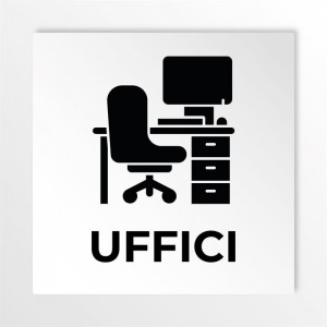Uffici v3 in alluminio composito da parete