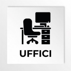 Uffici v3 in alluminio composito da parete