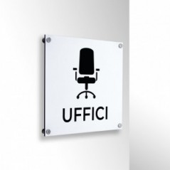 Uffici v5 in alluminio composito da parete