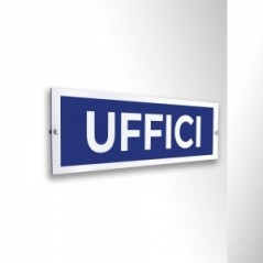 Uffici lungo v1 in alluminio composito da parete