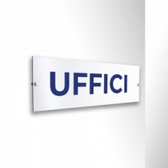 Uffici lungo v2 in alluminio composito da parete