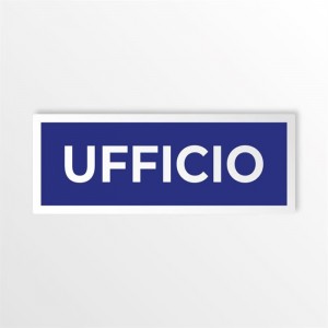 Ufficio lungo v1 in alluminio composito da parete