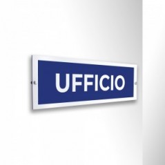 Ufficio lungo v1 in alluminio composito da parete