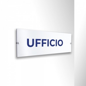 Ufficio lungo v2 in alluminio composito da parete