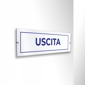 Uscita v4 in alluminio composito da parete