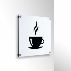 Zona bar v2 in alluminio composito da parete