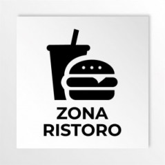 Zona ristoro V3 in alluminio composito da parete
