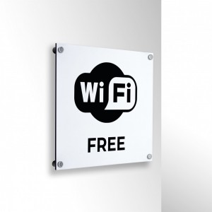 Zone Wi-Fi v3 in alluminio composito da parete