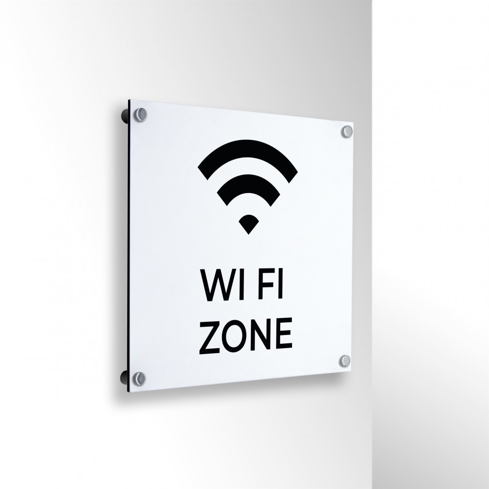 Zone Wi-Fi v4 in alluminio composito da parete