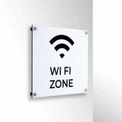 Zone Wi-Fi v4 in alluminio composito da parete