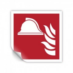 Attrezzature antincendio PVC adesivo da parete - F004