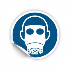 Protezione delle vie respiratorie obbligatoria M017