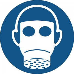 Protezione delle vie respiratorie obbligatoria M017