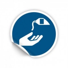 Usare una crema protettiva PVC adesivo da parete - M022