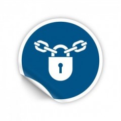 Tenere chiuso PVC adesivo da parete - M028