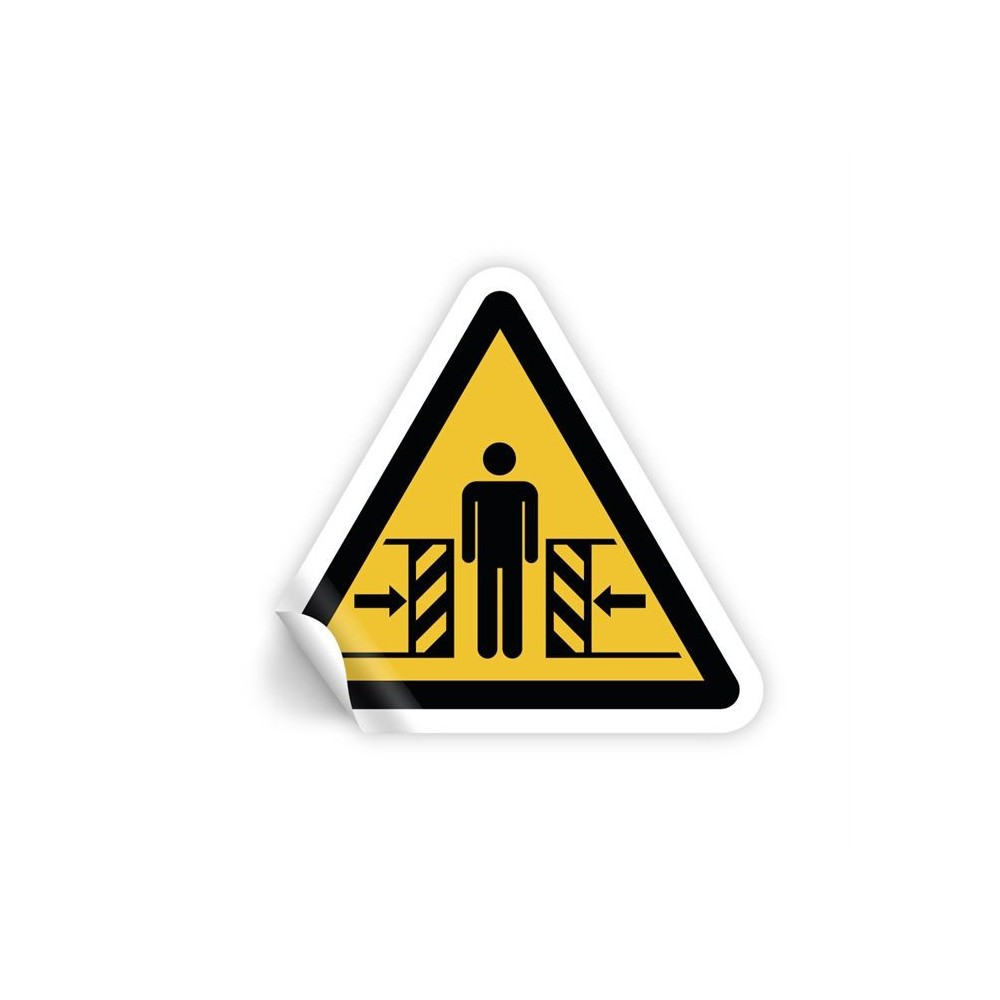 Schiacciamento PVC adesivo da parete - W019