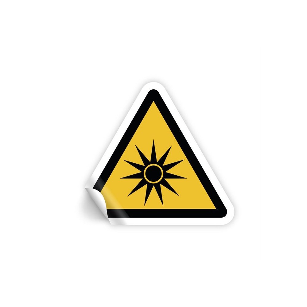 Radiazioni ottiche PVC adesivo da parete - W027