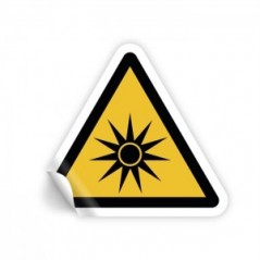 Radiazioni ottiche PVC adesivo da parete - W027