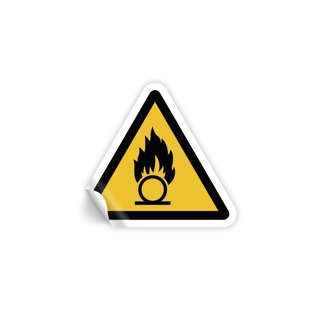 Sostanze comburenti PVC adesivo da parete - W028
