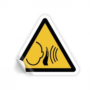 Forte rumore improvviso PVC adesivo da parete - W038