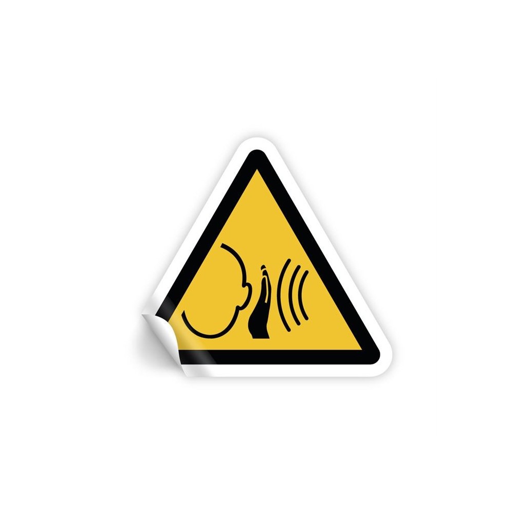 Forte rumore improvviso PVC adesivo da parete - W038