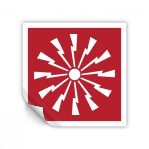 Allarme antincendio in Pvc adesivo flessibile da parete