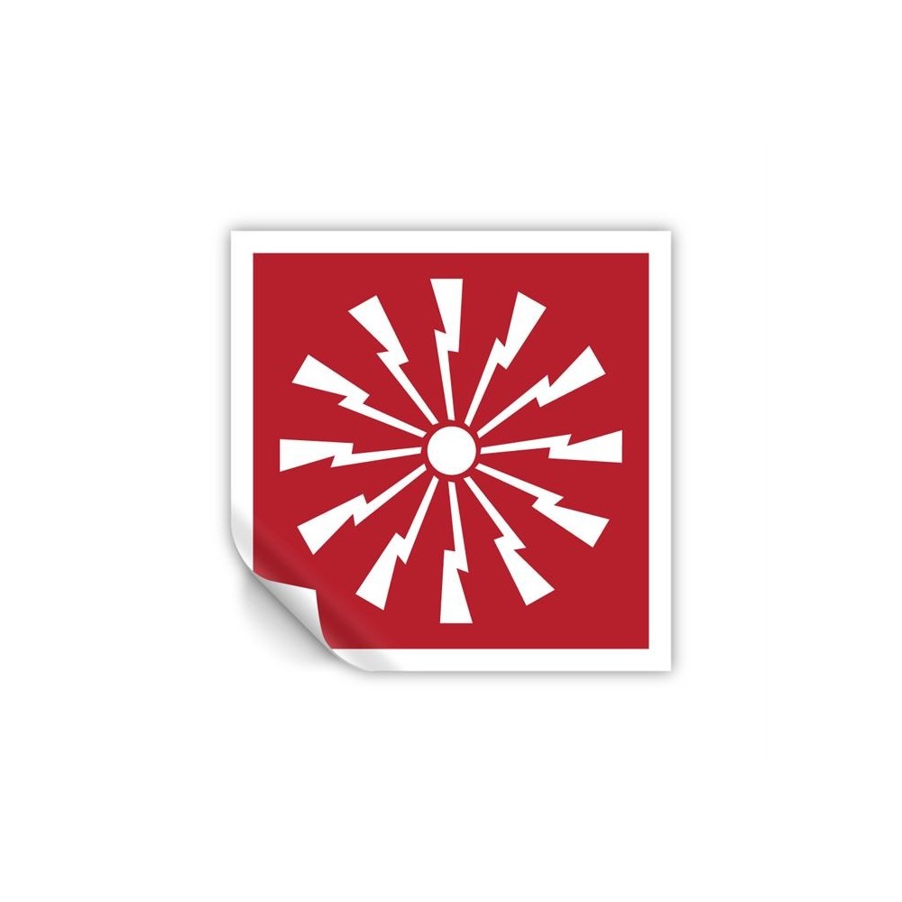 Allarme antincendio in Pvc adesivo flessibile da parete