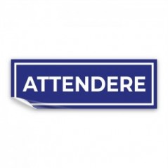 Attendere lungo v3 in Pvc adesivo flessibile da parete