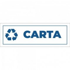 Differenziata carta lungo v2 in Pvc adesivo flessibile da parete