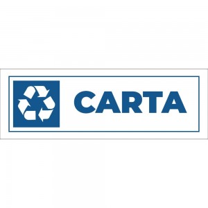 Differenziata carta lungo v3 in Pvc adesivo flessibile da parete