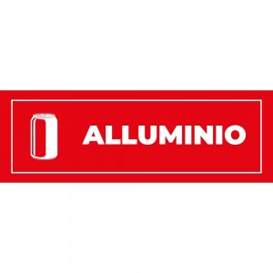 Differenziata alluminio lungo v4 in Pvc adesivo flessibile da parete