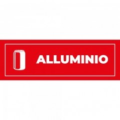 Differenziata alluminio lungo v4 in Pvc adesivo flessibile da parete