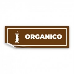 Differenziata organico lungo v4 in Pvc adesivo flessibile da parete