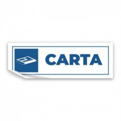 Differenziata carta lungo v5 in Pvc adesivo flessibile da parete