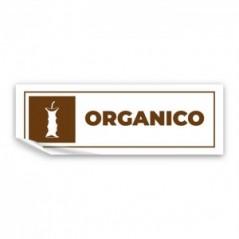 Differenziata organico lungo v5 in Pvc adesivo flessibile da parete
