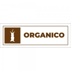 Differenziata organico lungo v5 in Pvc adesivo flessibile da parete