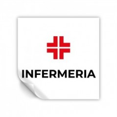 Infermeria v1 in Pvc adesivo flessibile da parete