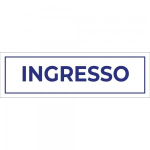 Ingresso v4 in Pvc adesivo flessibile da parete