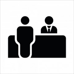 Reception v3 in Pvc adesivo flessibile da parete