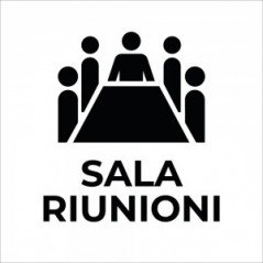 Sala riunioni v2 in Pvc adesivo flessibile da parete