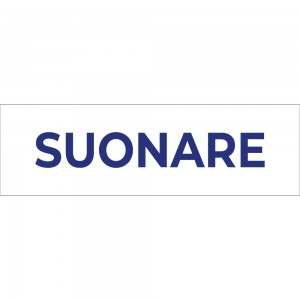 Suonare lungo v2 in Pvc adesivo flessibile da parete