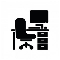 Uffici v2 in Pvc adesivo flessibile da parete