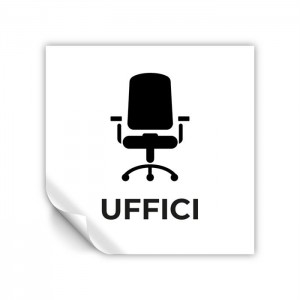 Uffici v5 in Pvc adesivo flessibile da parete