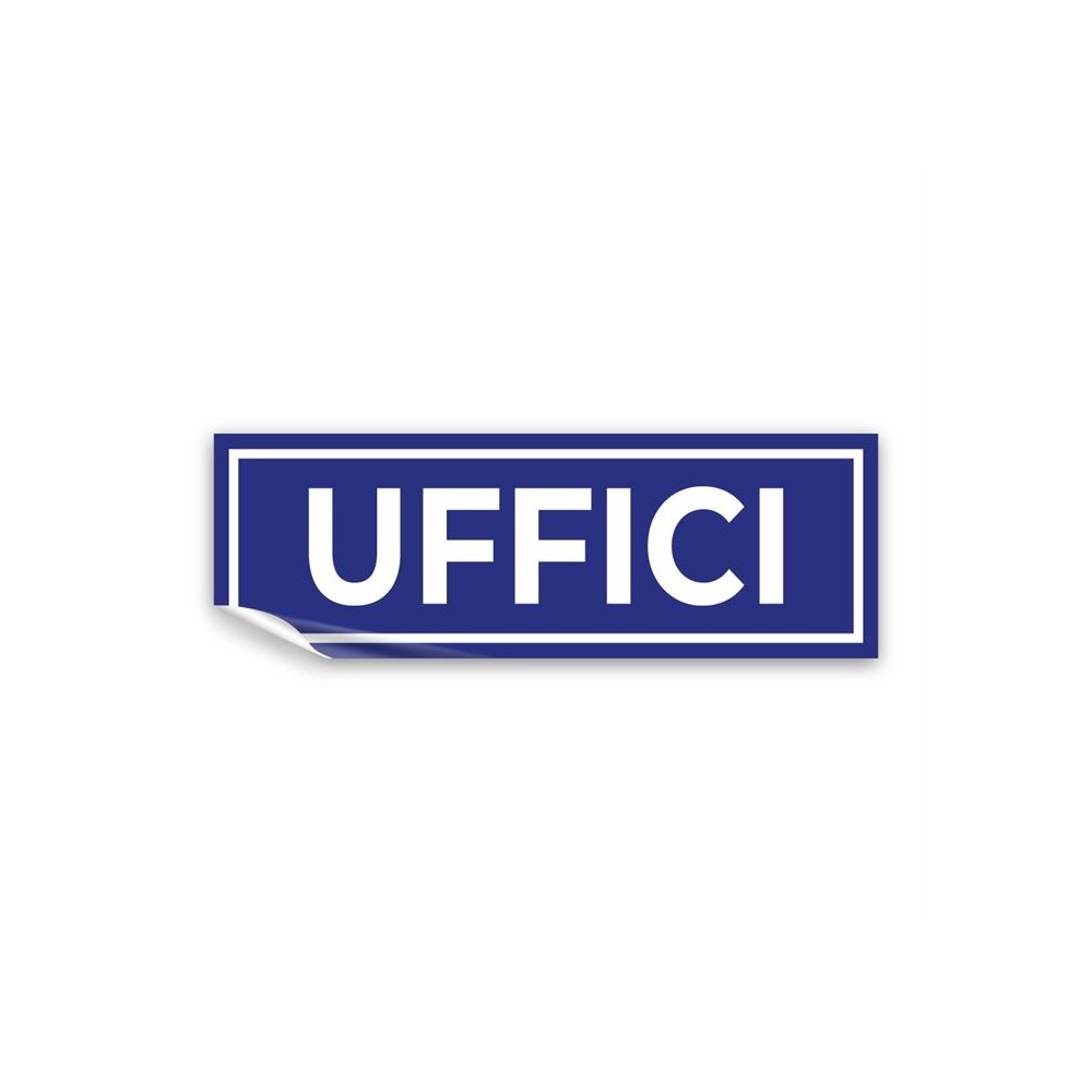 Uffici lungo v3 in Pvc adesivo flessibile da parete