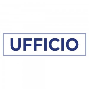 Ufficio lungo v4 in Pvc adesivo flessibile da parete