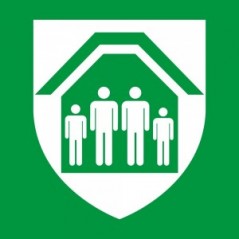 Rifugio d'emergenza in plex trasp a bandiera - E021