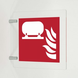 Impianto antincendio fisso in plex trasp a bandiera - F012