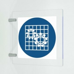 Verificare l'efficienza della protezione in plex trasp a bandiera - M027